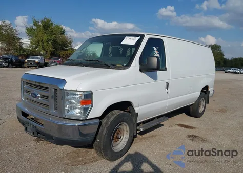 2013 Ford E-250 Commercial z USA, uszkodzony, nr VIN 1FTNE2EL3DDA48953